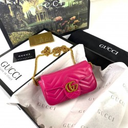 GUCCİ NANO MARMONT FUŞYA