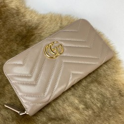 GUCCİ MARMONT ZİPPY WALLET HAKİKİ DERİ CÜZDAN VİZON