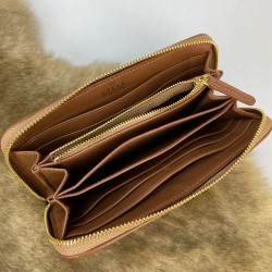GUCCİ MARMONT ZİPPY WALLET HAKİKİ DERİ CÜZDAN TABA