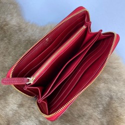 GUCCİ MARMONT ZİPPY WALLET HAKİKİ DERİ CÜZDAN KIRMIZI