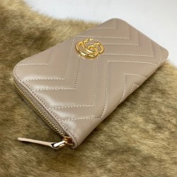 GUCCİ MARMONT ZİPPY WALLET HAKİKİ DERİ CÜZDAN VİZON