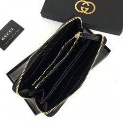 GUCCİ MARMONT ZİPPY WALLET HAKİKİ DERİ CÜZDAN SİYAH