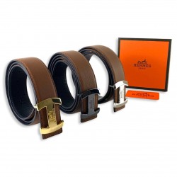 HERMES REVERSİBLE BUCKLE BELT
