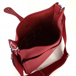 HERMES EVELYNE III PM HAKİKİ DERİ KIRMIZI