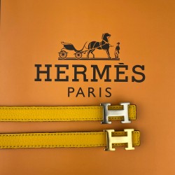 HERMES BUCKLE BELT HAKİKİ DERİ UNİSEX KEMER