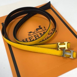 HERMES BUCKLE BELT HAKİKİ DERİ UNİSEX KEMER