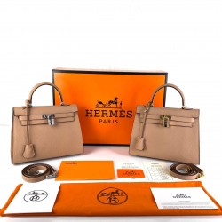 HERMES MİNİ KELLY 22 FLOTER DERİ PUDRA