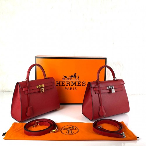 HERMES MİNİ KELLY 22 EPSON DERİ KIRMIZI