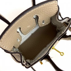 HERMES MİNİATURE BİRKİN PURSE BAG CHARM HAKİKİ DERİ İTHAL ÇANTA AKSESUARI VİZON