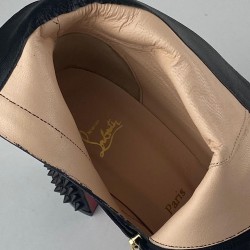 CHRİSTİAN LOUBOUTİN SPİKED HEEL BOOTS SİYAH