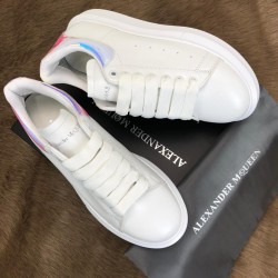 ALEXANDER MCQUEEN HAKİKİ DERİ BAYAN SNEAKER BEYAZ-JANJANLI