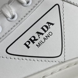 PRADA WHEEL GABARDİNE BAYAN AYAKKABI BEYAZ