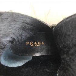 PRADA MONOLİTH PATENT LEATHER BOOTS 