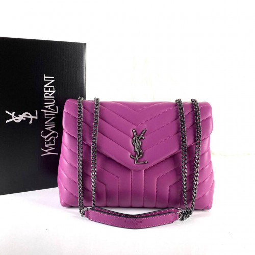 YVES SAİNT LAURENT LOULOU MEDİUM FUŞYA 