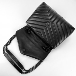 YVES SAİNT LAURENT LOULOU MEDİUM SİYAH 