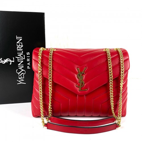 YVES SAİNT LAURENT LOULOU MEDİUM KIRMIZI