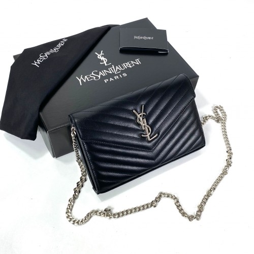 YVES SAİNT LAURENT QUİLTED SHOULDER BAG SİYAH
