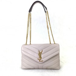 YVES SAİNT LAURENT LOULOU SMALL KIRIK BEYAZ
