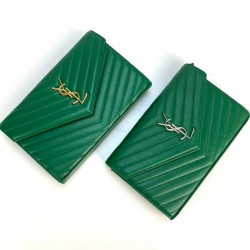 YVES SAİNT LAURENT QUİLTED SHOULDER BAG YEŞİL
