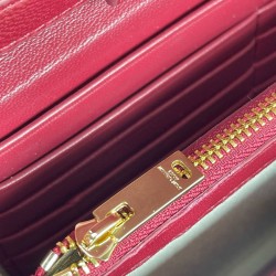 YVES SAİNT LAURENT QUİLTED SHOULDER BAG BORDO