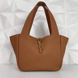 YVES SAİNT LAURENT LE 5 A 7 BEA BAG %100 HAKİKİ DERİ BAYAN ÇANTA TABA