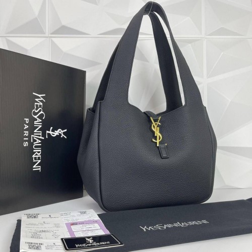 YVES SAİNT LAURENT LE 5 A 7 BEA BAG %100 HAKİKİ DERİ BAYAN ÇANTA SİYAH