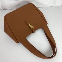 YVES SAİNT LAURENT LE 5 A 7 BEA BAG %100 HAKİKİ DERİ BAYAN ÇANTA TABA