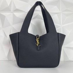 YVES SAİNT LAURENT LE 5 A 7 BEA BAG %100 HAKİKİ DERİ BAYAN ÇANTA SİYAH