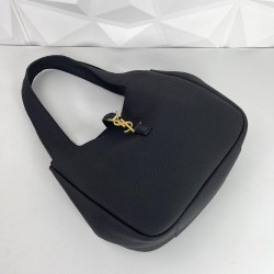 YVES SAİNT LAURENT LE 5 A 7 BEA BAG %100 HAKİKİ DERİ BAYAN ÇANTA SİYAH