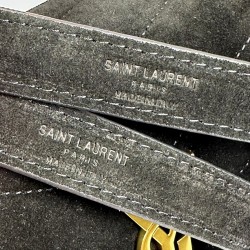 YVES SAİNT LAURENT (YSL) LOULOU SMALL %100 HAKİKİ SÜET DERİ SİYAH