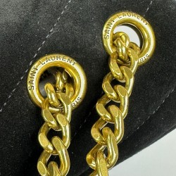 YVES SAİNT LAURENT (YSL) LOULOU SMALL %100 HAKİKİ SÜET DERİ SİYAH