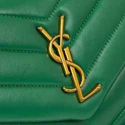 YVES SAİNT LAURENT LOULOU SMALL YEŞİL GOLD AKSESUAR