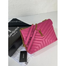 YVES SAİNT LAURENT LOULOU MEDİUM FUŞYA
