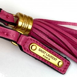 YVES SAİNT LAURENT LOU CAMERA BAG HAKİKİ DERİ BAYAN ÇANTA FUŞYA