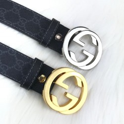 GUCCI GG BUCKLE BELT %100 HAKIKI DERİ KEMER