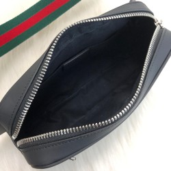 GUCCİ COURRİER SİGNATURE BELT BAG HAKİKİ DERİ ERKEK BEL ÇANTASI