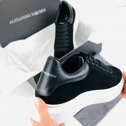 ALEXANDER MCQUEEN HAKİKİ SÜET DERİ ERKEK SNEAKER SİYAH