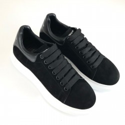 ALEXANDER MCQUEEN HAKİKİ SÜET DERİ ERKEK SNEAKER SİYAH